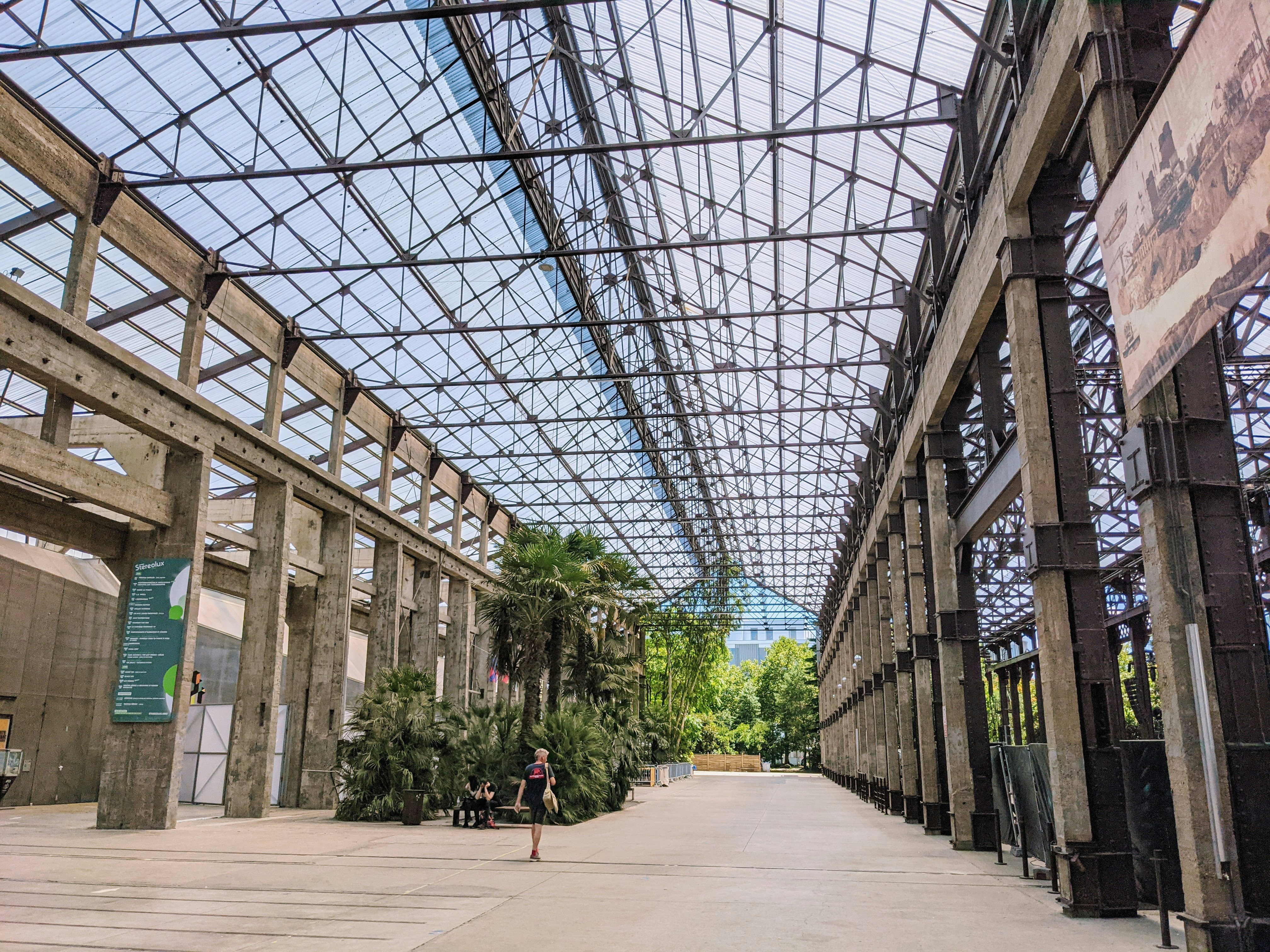 Detail oceľovej konštrukcie